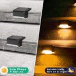 16/32-Pack Solar Deck & Step Lights (Warm White) | Waterproof Auto On/Off Outdoor Fence Lighting - Image 16
