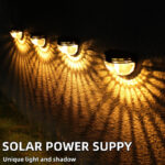 6/12-Pack Solar Fence & Wall Lights | Rechargeable Outdoor LED Security Sconce for Patio & Garden - Image 12