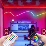 16.4ft RGB Neon LED Strip Lights | Flexible DIY Rope Light with App Control, Music Sync & Waterproofing - Image 3