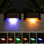 32-Pack Solar Deck Lights (Warm White) | Waterproof Auto On/Off LED Step Lights for Outdoor Fences - Image 62