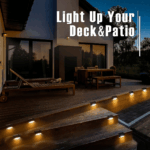32-Pack Solar Deck Lights (Warm White) | Waterproof Auto On/Off LED Step Lights for Outdoor Fences - Image 21