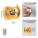 2-Pack Modern LED Motion Sensor Wall Sconce | Magnetic USB Rechargeable Light with 3 Color Modes - Image 19