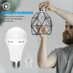 4/8-Pack Rechargeable Emergency LED Bulbs (80W Eqv.) | A19 E26/E27 Battery Backup & Flashlight - Image 3