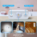 4-Pack Wireless Motion Sensor Puck Lights | USB Rechargeable LED Under-Cabinet & Stair Lighting - Image 20