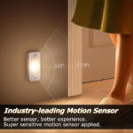 4-Pack Wireless Motion Sensor Puck Lights | USB Rechargeable LED Under-Cabinet & Stair Lighting - Image 9