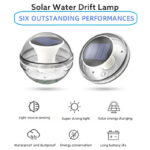 6-Pack Solar Floating Pool Lights | IPX7 Waterproof Color-Changing LED Glow Globes for Ponds & Gardens - Image 7