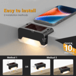 8/16/32-Pack Solar Outdoor Deck Lights | Waterproof LED Pathway & Step Lighting for Balcony & Garden - Image 2