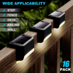 16/32-Pack Solar Deck & Stair Lights | Waterproof LED Outdoor Step Lighting for Patio, Fence & Garden - Image 15