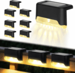 16/32-Pack Solar Outdoor Step Lights | Waterproof LED Pathway & Fence Lighting for Garden & Patio - Image 41