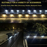 8/16/32-Pack Solar Outdoor Deck Lights | Waterproof LED Pathway & Step Lighting for Balcony & Garden - Image 39