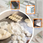 XXL 304 Stainless Steel Cutting Board | Heavy-Duty, Anti-Slip & Mildew-Proof Block for Meat & Dough - Image 13
