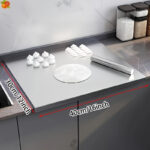 XXL 304 Stainless Steel Cutting Board | Heavy-Duty, Anti-Slip & Mildew-Proof Block for Meat & Dough - Image 14