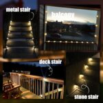 16/32-Pack Solar Deck & Stair Lights | Waterproof LED Outdoor Step Lighting for Patio, Fence & Garden - Image 64