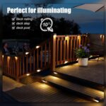 16/32-Pack Solar Deck & Stair Lights | Waterproof LED Outdoor Step Lighting for Patio, Fence & Garden - Image 65