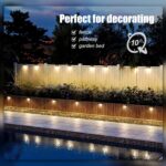 16/32-Pack Solar Deck & Stair Lights | Waterproof LED Outdoor Step Lighting for Patio, Fence & Garden - Image 57