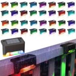 16/32-Pack Solar Deck & Stair Lights | Waterproof LED Outdoor Step Lighting for Patio, Fence & Garden - Image 4