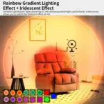 Motion Sensor Night Lights - USB-C Rechargeable Magnetic Wall Lamps with Colorful Neon Modes - Image 15