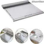 XXL Stainless Steel Double-Sided Cutting & Baking Tray - Versatile Kitchen Board & Serving Platter - Image 37