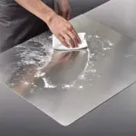 XXL Stainless Steel Double-Sided Cutting & Baking Tray - Versatile Kitchen Board & Serving Platter - Image 9