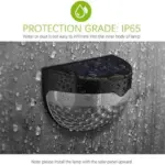 Solar Fence & Wall Lights with Motion Sensor - Rechargeable Multi-Color LED Outdoor Lamp - Image 68