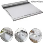 XXL Stainless Steel Double-Sided Cutting & Baking Tray - Versatile Kitchen Board & Serving Platter - Image 26