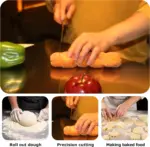 Large 304 Stainless Steel Cutting Board with Sealed Lid - easy to clean Multipurpose Kitchen Board - Image 18