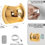 Magnetic Motion Sensor Wall Lights - Luxurious Rechargeable Lamps for Home - Image 36