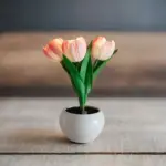 LED Tulip Table Lamp with Vase - Adjustable Brightness & Color Modes USB Powered - Image 19
