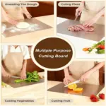 Large 304 Stainless Steel Cutting Board with Sealed Lid - easy to clean Multipurpose Kitchen Board - Image 38
