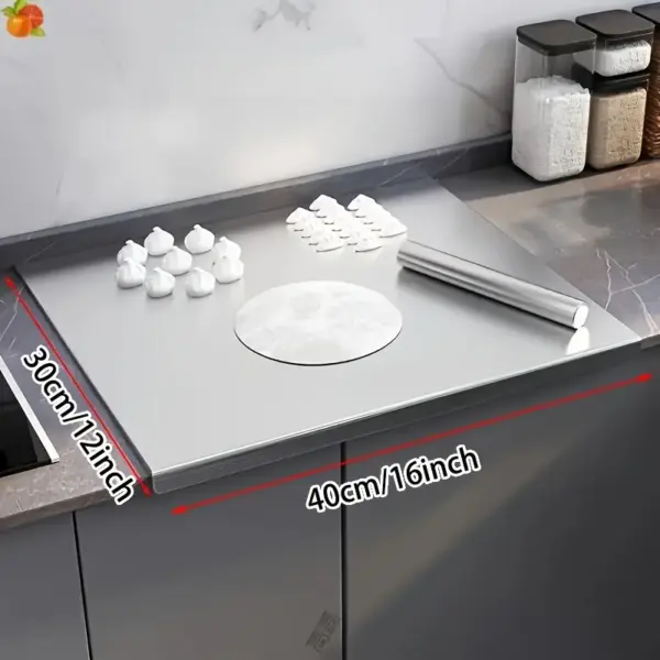 XXL 304 Stainless Steel Cutting Board - Anti-Slip, Moisture-resistant design Heavy-Duty Kitchen Board - Image 24