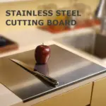 Large 304 Stainless Steel Cutting Board with Sealed Lid - easy to clean Multipurpose Kitchen Board - Image 16