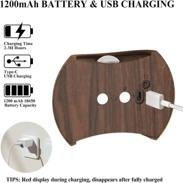 Magnetic Motion Sensor Wall Lights - Luxurious Rechargeable Lamps for Home - Image 28