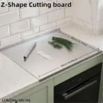 XXL 304 Stainless Steel Cutting Board - Anti-Slip, Moisture-resistant design Heavy-Duty Kitchen Board - Image 49