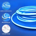 RGB LED Neon Rope Lights - 16.4/32.8 ft Flexible App-Controlled Light Strip with Music Sync - Image 26
