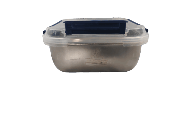 Extra-Large Stainless Steel Food Storage Containers with Blue Lids - Airtight & Leak-Proof - Image 44