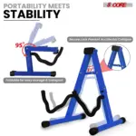 5 Core A Frame Guitar Stand with Foam Arms for Acoustic Electric and Bass Guitars - Image 33