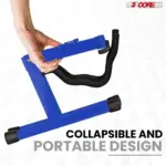 5 Core A Frame Guitar Stand with Foam Arms for Acoustic Electric and Bass Guitars - Image 37