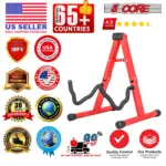 5 Core A Frame Guitar Stand with Foam Arms for Acoustic Electric and Bass Guitars - Image 66