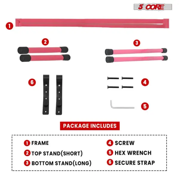 5 Core Single X Keyboard Stand Adjustable for 61 76 and 88 Key Keyboards - Image 5
