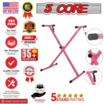 5 Core Single X Keyboard Stand Adjustable for 61 76 and 88 Key Keyboards - Image 7