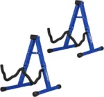 5 Core 2 Pack A Frame Guitar Stands with Foam Arms for Acoustic Electric and Bass Guitars - Image 42