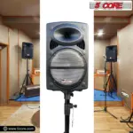 5 Core Adjustable Short Tripod Speaker Stand for PA and Studio Monitors - Image 13
