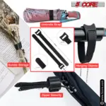 5 Core Adjustable Short Tripod Speaker Stand for PA and Studio Monitors - Image 21