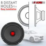 5 Core 6.5 Inch Midrange Car Door Speaker 360W 4 Ohm with Aluminum Bullet - Image 9