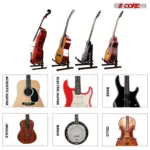 5 Core A Frame Guitar Stand with Foam Arms for Acoustic Electric and Bass Guitars - Image 8