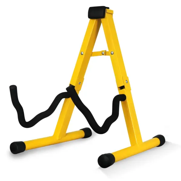5 Core A Frame Guitar Stand with Foam Arms for Acoustic Electric and Bass Guitars - Image 40