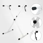 5 Core Single X Keyboard Stand Adjustable for 61 76 and 88 Key Keyboards - Image 8