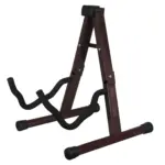 5 Core A Frame Guitar Stand with Foam Arms for Acoustic Electric and Bass Guitars