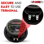 5 Core 6.5 Inch Midrange Car Door Speaker 360W 4 Ohm with Aluminum Bullet - Image 19