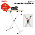 5 Core Single X Keyboard Stand Adjustable for 61 76 and 88 Key Keyboards - Image 13